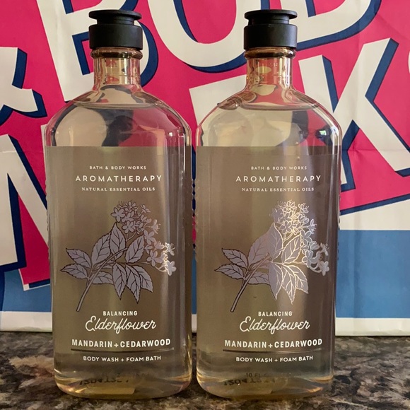 Bath & Body Works Bath & Body Bath Body Works Aromatherapy Elderflower Body Wash Set Poshmark